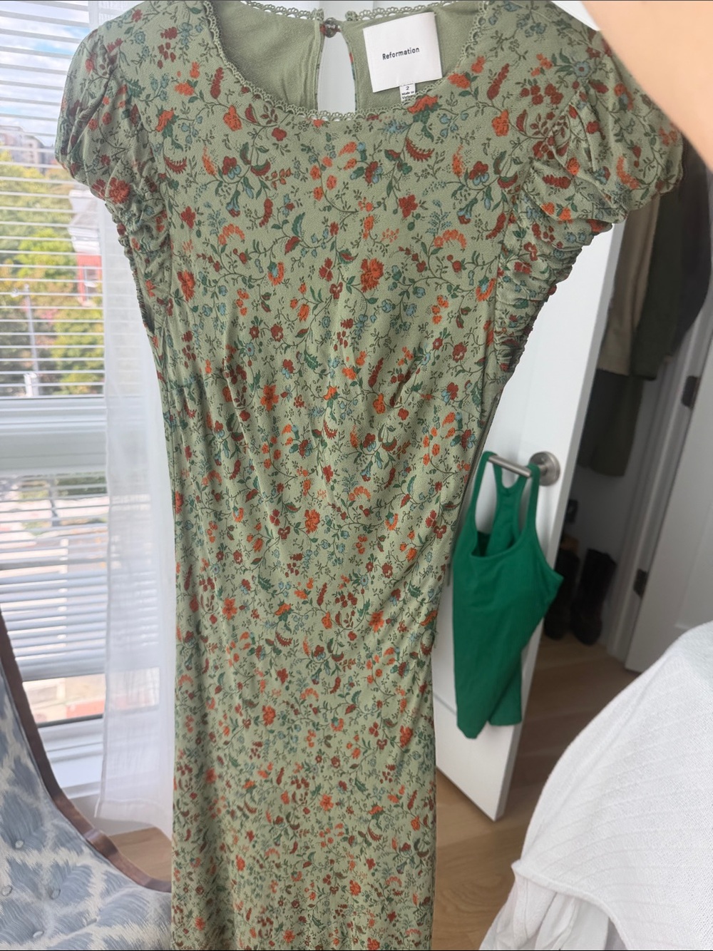 Reformation Maxi floral dress